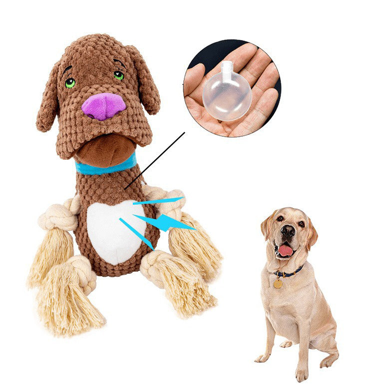 Plush Pup Buddy – Bite-Resistant Dog Toy