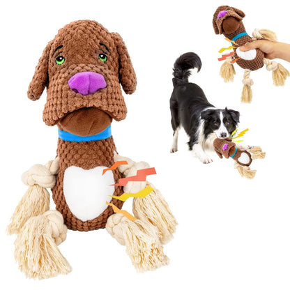 Plush Pup Buddy – Bite-Resistant Dog Toy