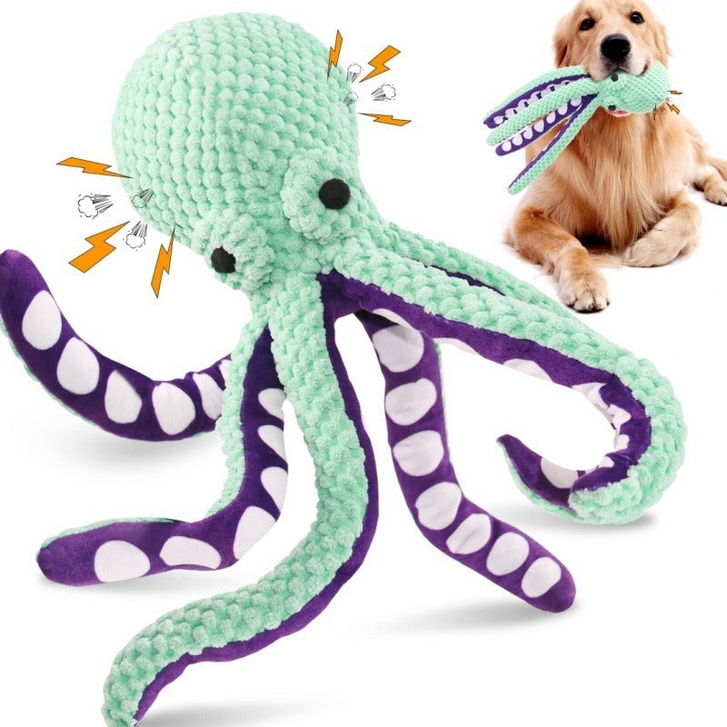 Octopus Plush Pet Toy