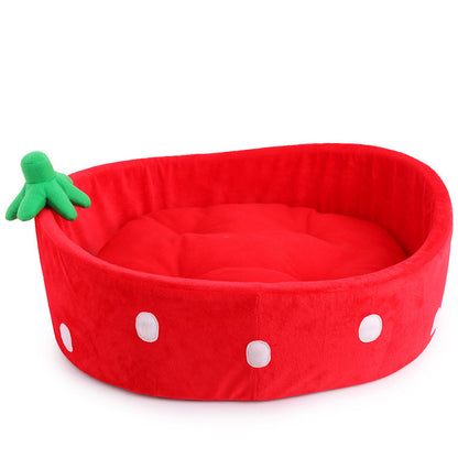 Strawberry Pet Bed