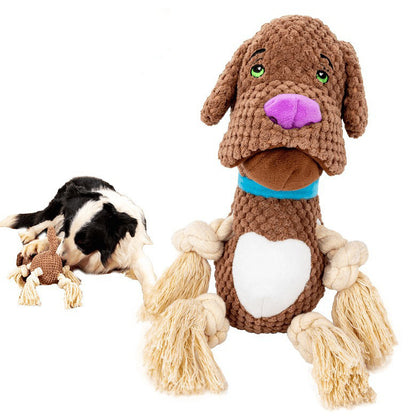 Plush Pup Buddy – Bite-Resistant Dog Toy
