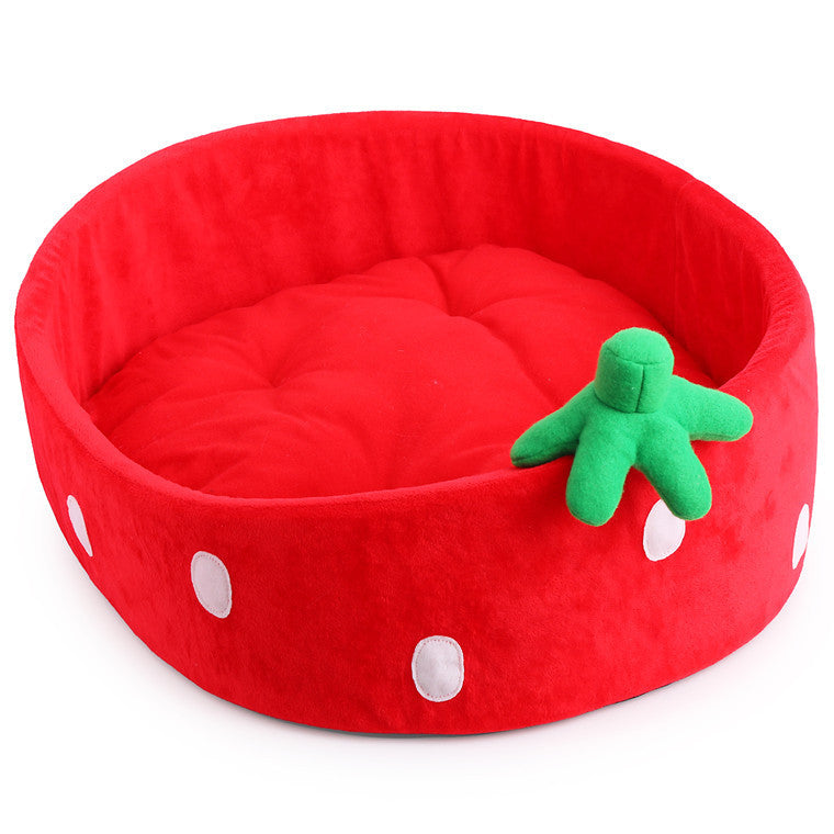Strawberry Pet Bed