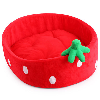 Strawberry Pet Bed