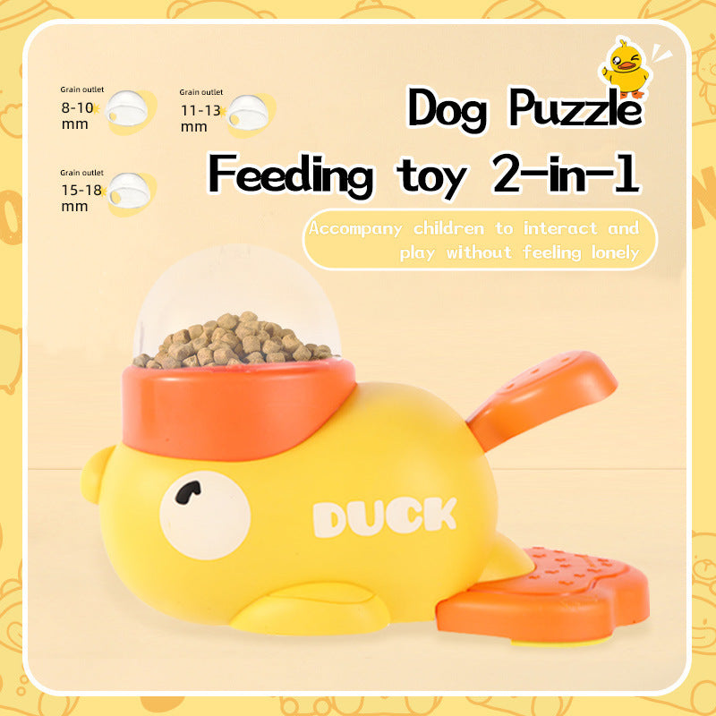 Pet Treat Dispenser - Cartoon Duck