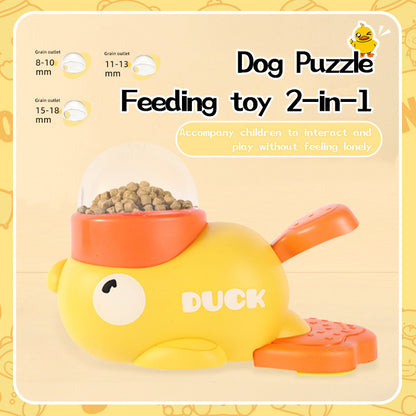 Pet Treat Dispenser - Cartoon Duck