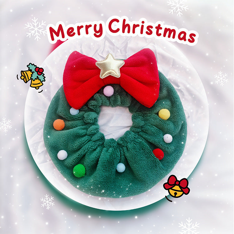 Christmas Pet Bow-knot Collar