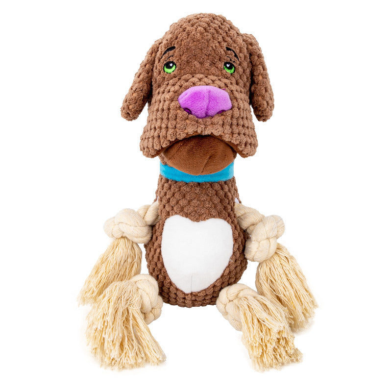 Plush Pup Buddy – Bite-Resistant Dog Toy